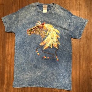 Acid wash wild horse